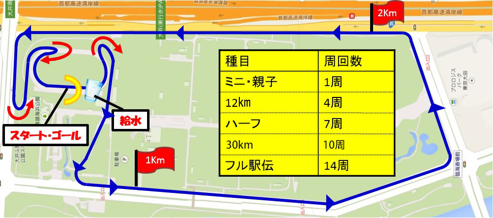 品川マラソンフェスタ_map