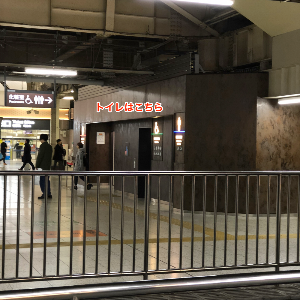 JR上野駅でトイレに行きたいときは15番線近くのトイレがおすすめ 北の大地で試される